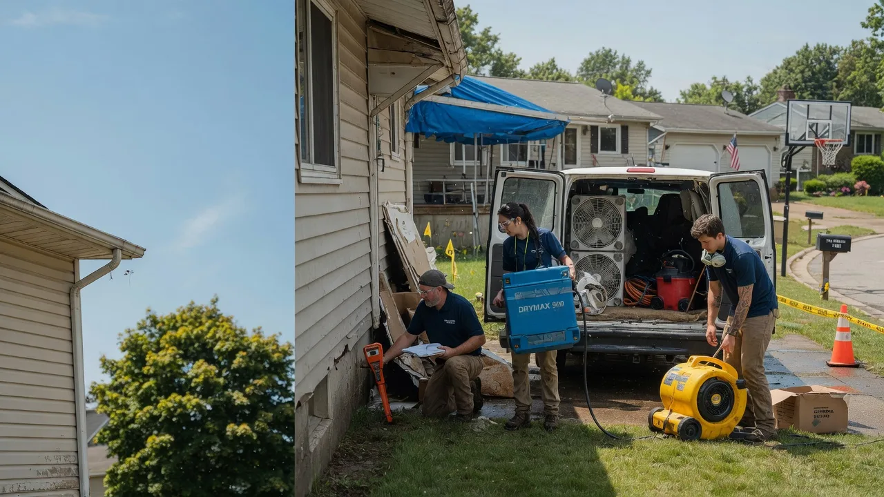 Ceiling Leak Cleanup in Ono, PA near me