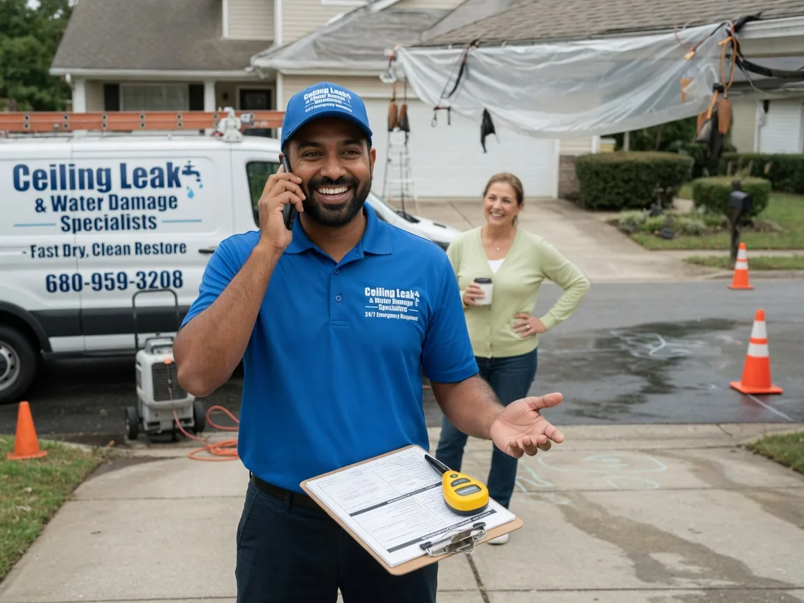 Ceiling Leak Cleanup Ono, PA FAQs